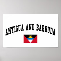 Antigua and Barbuda College Style Posters