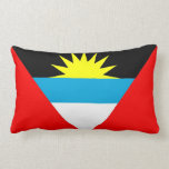 antigua and barbuda country flag pillow
