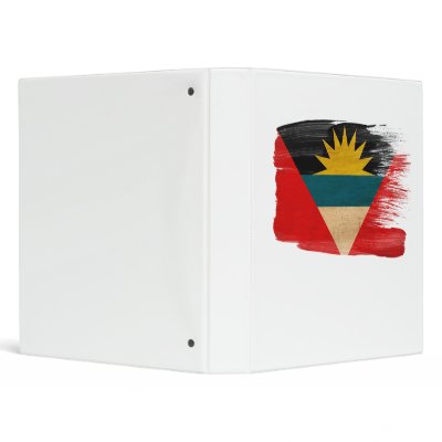 Antigua and Barbuda Flag Binders by Zipperedflags
