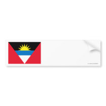 Antigua and Barbuda Flag bumper stickers by Vexillophile Antigua and Barbuda Flag bumper stickers