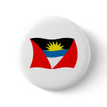 Antigua and Barbuda Flag Button