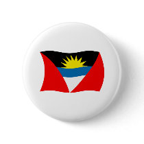 Antigua and Barbuda Flag Button by livingflags Antigua and Barbuda Flag Button