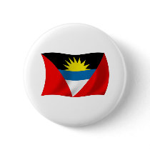 Antigua and Barbuda Flag Button by LivingFlags2 Antigua and Barbuda Flag Button