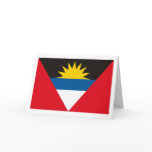 Antigua and Barbuda Flag Greeting Card