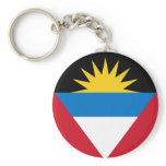 Antigua and Barbuda Flag Keychain