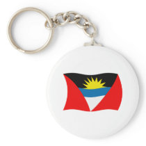 Antigua and Barbuda Flag Keychain