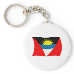 Antigua and Barbuda Flag Keychain