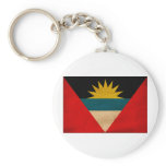 Antigua and Barbuda Flag Keychain