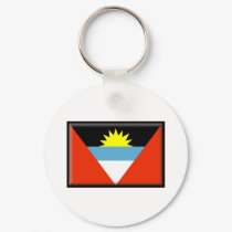 Antigua and Barbuda Flag keychains by jacinto888 Antigua and Barbuda Flag keychains