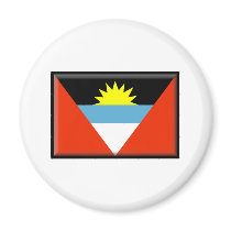 Antigua and Barbuda Flag magnets by jacinto888 Antigua and Barbuda Flag magnets