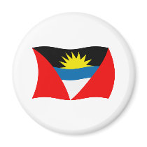 Antigua and Barbuda Flag Magnet