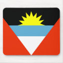 Antigua and Barbuda Flag Mousepad