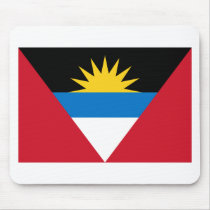 Antigua and Barbuda Flag mousepads by demavin Antigua and Barbuda Flag mousepads