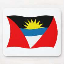 Antigua and Barbuda Flag Mousepad by livingflags Antigua and Barbuda Flag Mousepad
