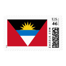Antigua and Barbuda Flag Stamps