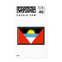 Antigua and Barbuda Flag postage