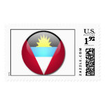 antigua and barbuda flag postage