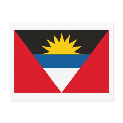 Antigua and Barbuda Flag Postcard by FlagTshirts