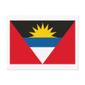 Antigua and Barbuda Flag Postcard