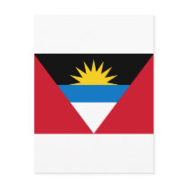 Antigua and Barbuda Flag postcards