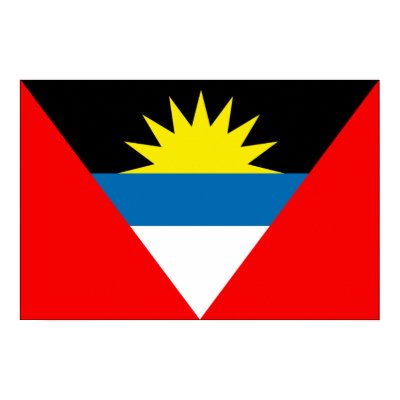 Antigua and Barbuda Flag Poster by Zipperedflags