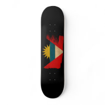 Antigua and Barbuda Flag Skate Boards