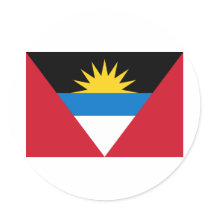 Antigua and Barbuda Flag stickers by sergemayifuila Antigua and Barbuda Flag stickers