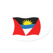 Antigua and Barbuda Flag Sticker