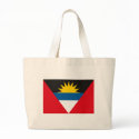 Antigua and Barbuda Flag Tote Bag