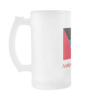 Antigua and Barbuda Flag with Name Coffee Mug
