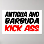 Antigua and Barbuda Kick Ass Poster
