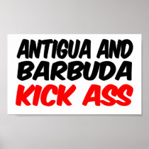 Antigua and Barbuda Kick Ass Poster