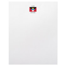 Antigua And Barbuda Letterhead Design