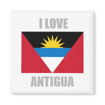 Antigua And Barbuda Refrigerator Magnets