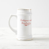 Antigua and Barbuda Revolution Style Coffee Mug