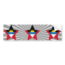 Antigua+and+Barbuda Star Bumper Stickers