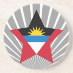 Antigua+and+Barbuda Star Drink Coaster