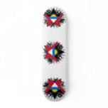 Antigua and Barbuda Star Skate Board