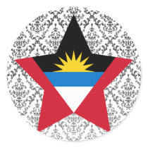 Antigua+and+Barbuda Star Stickers