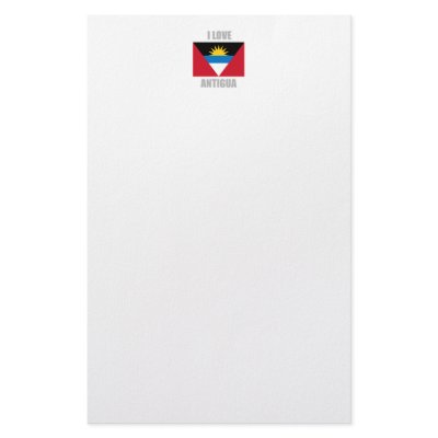 Antigua And Barbuda Personalized Stationery by flagscrazy