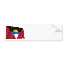 Antigua and Barbuda Waving Flag bumper stickers by Vexillophile Antigua and Barbuda Waving Flag bumper stickers