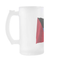 Antigua and Barbuda Waving Flag Coffee Mug