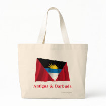 Antigua and Barbuda Waving Flag with Name bags by Vexillophile Antigua and Barbuda Waving Flag with Name bags