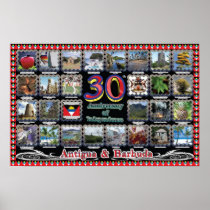 Antigua & Barbuda 30th Independence Print