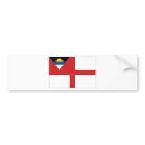 Antigua Barbuda Coastguard Ensign bumper stickers by All_Flags Antigua Barbuda Coastguard Ensign bumper stickers