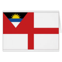 Antigua Barbuda Coastguard Ensign Greeting Cards