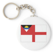 Antigua Barbuda Coastguard Ensign Key Chains