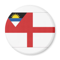 Antigua Barbuda Coastguard Ensign magnets by All_Flags Antigua Barbuda Coastguard Ensign magnets