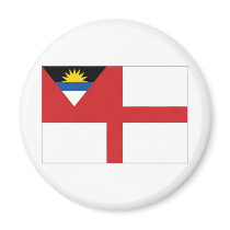 Antigua Barbuda Coastguard Ensign magnets by All_Flags Antigua Barbuda Coastguard Ensign magnets