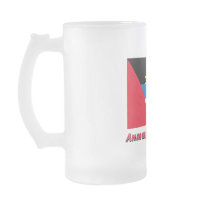 Antigua & Barbuda Flag with name in Russian Mugs